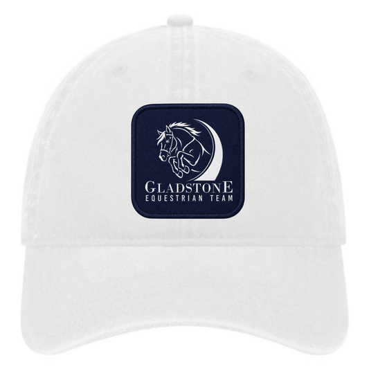 Gladstone Equestrian White Dad Hat