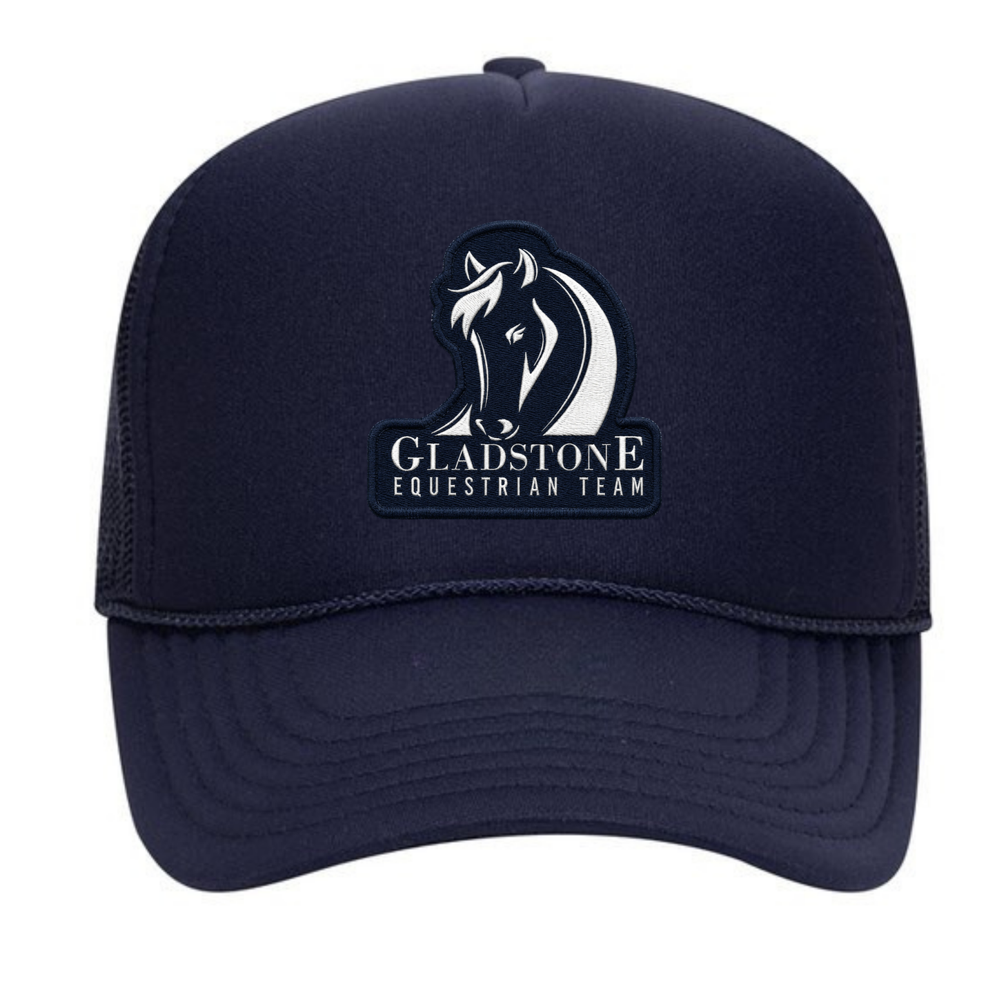 Gladstone Equestrian Navy Trucker Hat – Youth & Adult