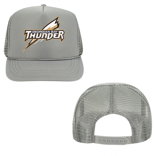 Georgian Bay Thunder Mesh Back Trucker Hat – Youth & Adult / Grey