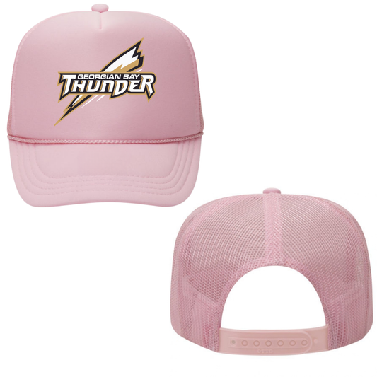 Georgian Bay Thunder Mesh Back Trucker Hat – Youth & Adult / Pink