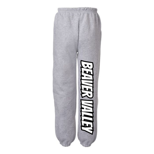 BVCS Joggers - White Graffiti - Grey