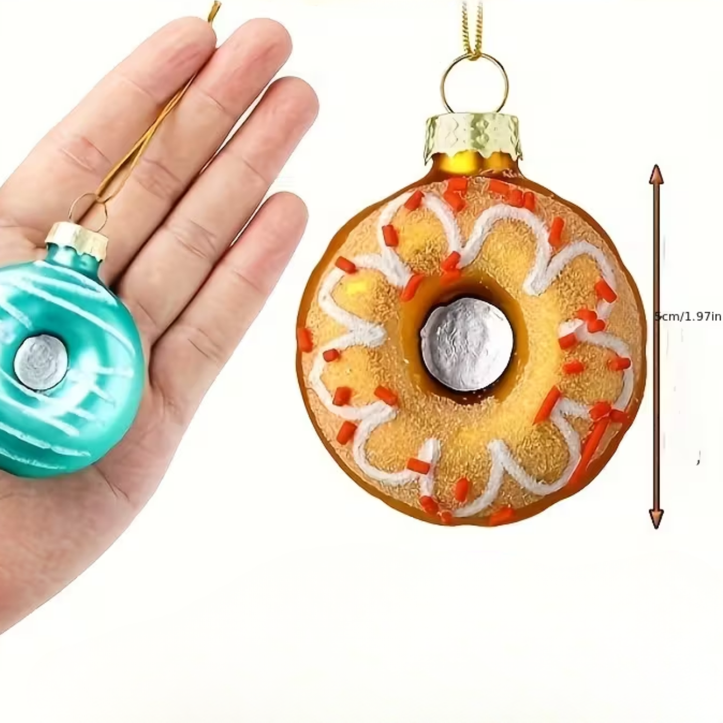 Glitter Glazed Goodness Christmas Baubles