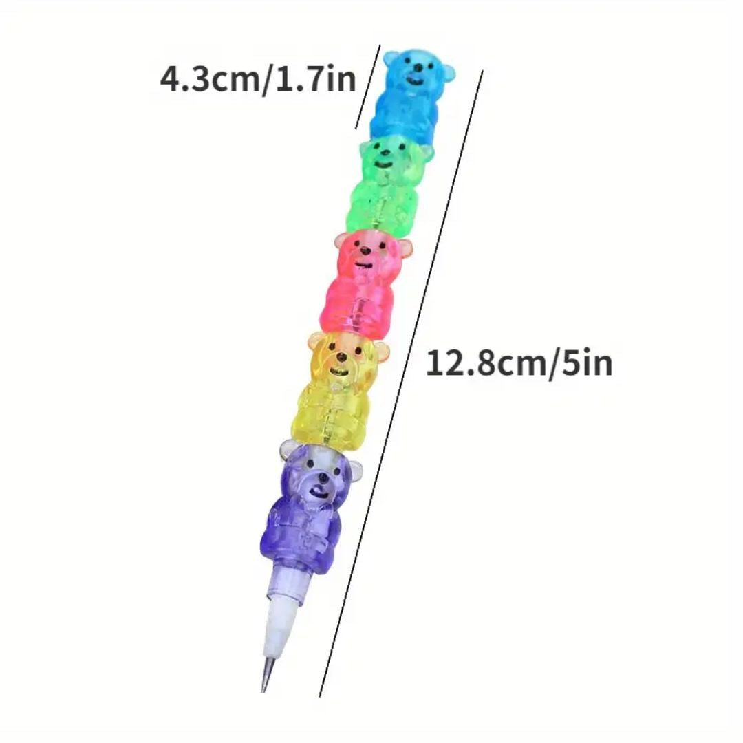 Gummy Bear Stacking Pencil