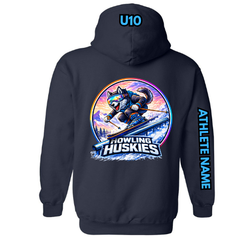 U10 Craigleith Howling Huskies Hooded Sweatshirt - Navy