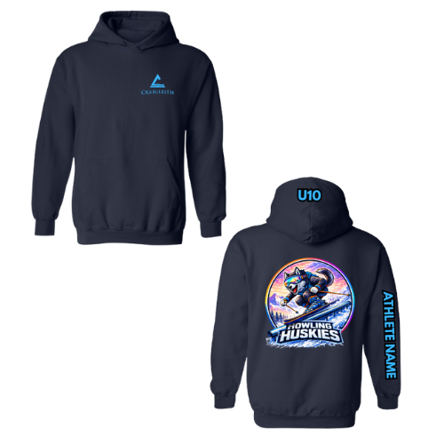 U10 Craigleith Howling Huskies Hooded Sweatshirt - Navy
