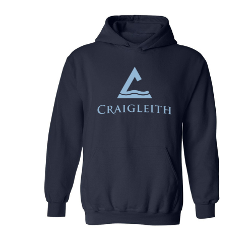 U8 Craigleith 6-7 Boys Hooded Sweatshirt - Navy