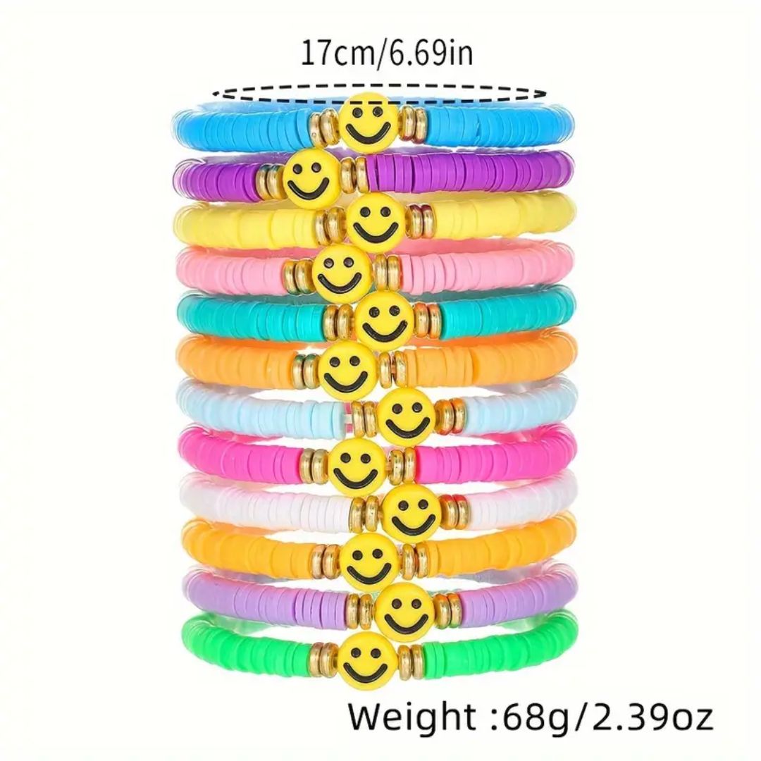 Happy Face Friendship Bracelet