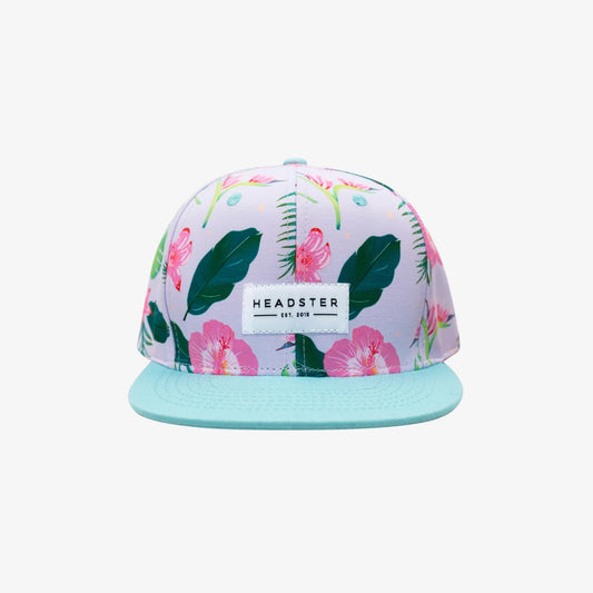 Snapback Hat - Wild Hibiscus Pink