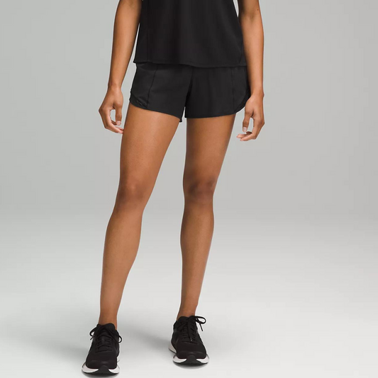 Pretty River Academy x lululemon -  Hotty Hot High-Rise Lined Short 4" - Black