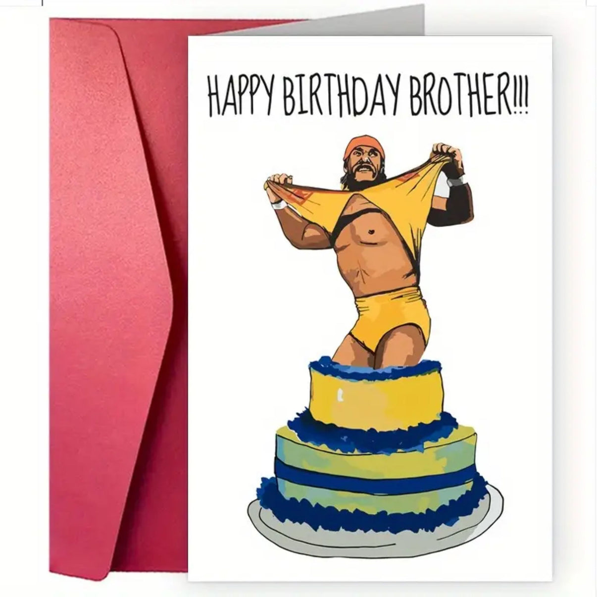 Hulk Hogan Birthday Card – Forever Run Wild
