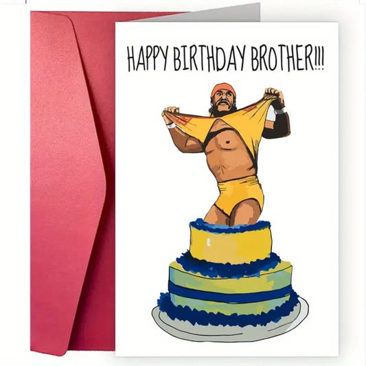 Hulk Hogan Birthday Card