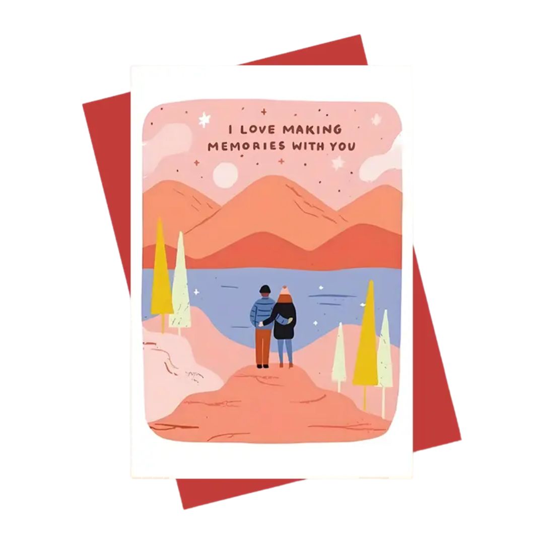 I Love Making Memories With You Greeting Card
