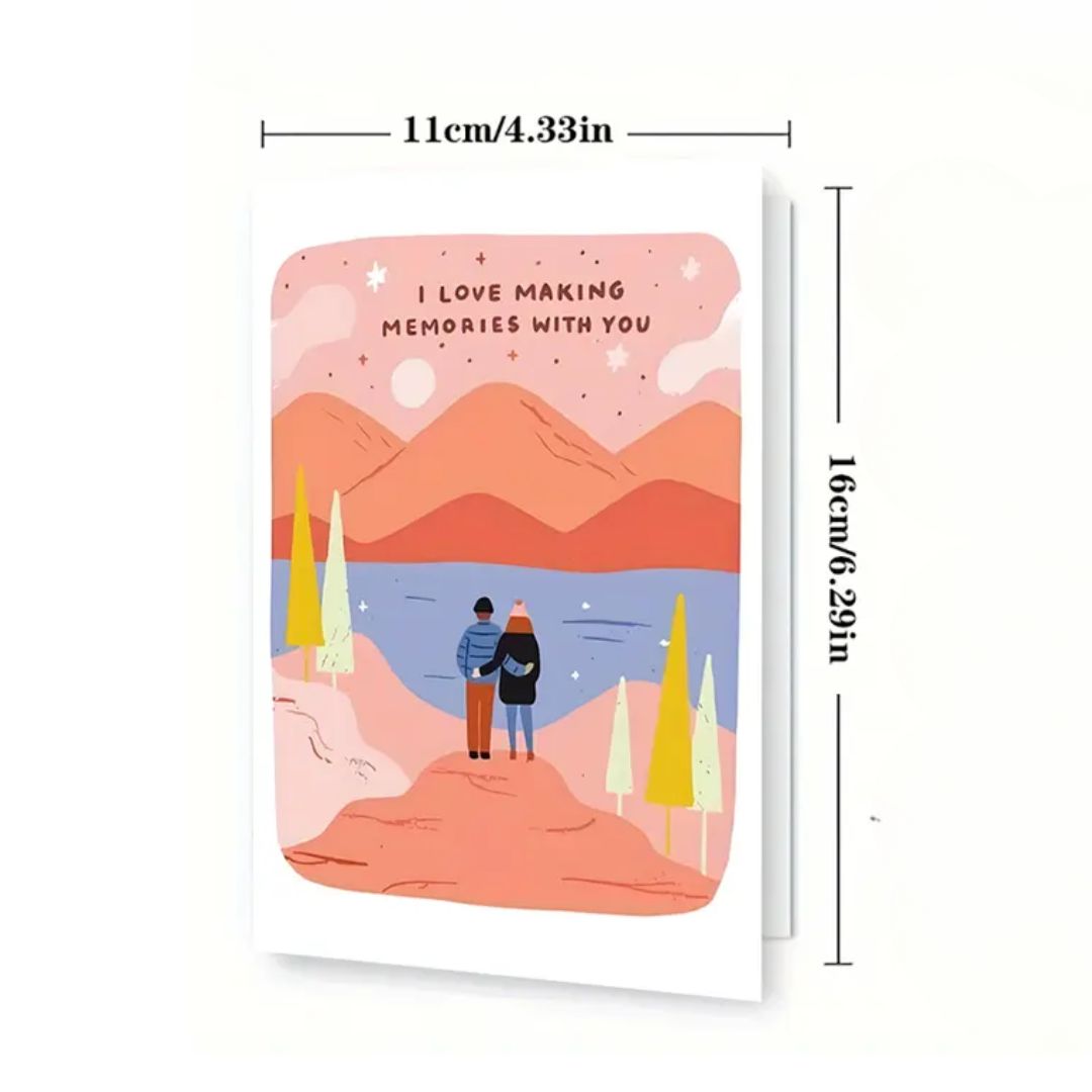 I Love Making Memories With You Greeting Card