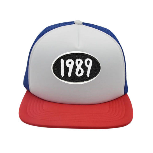 1989 Snapback Hat - Red / White / Blue
