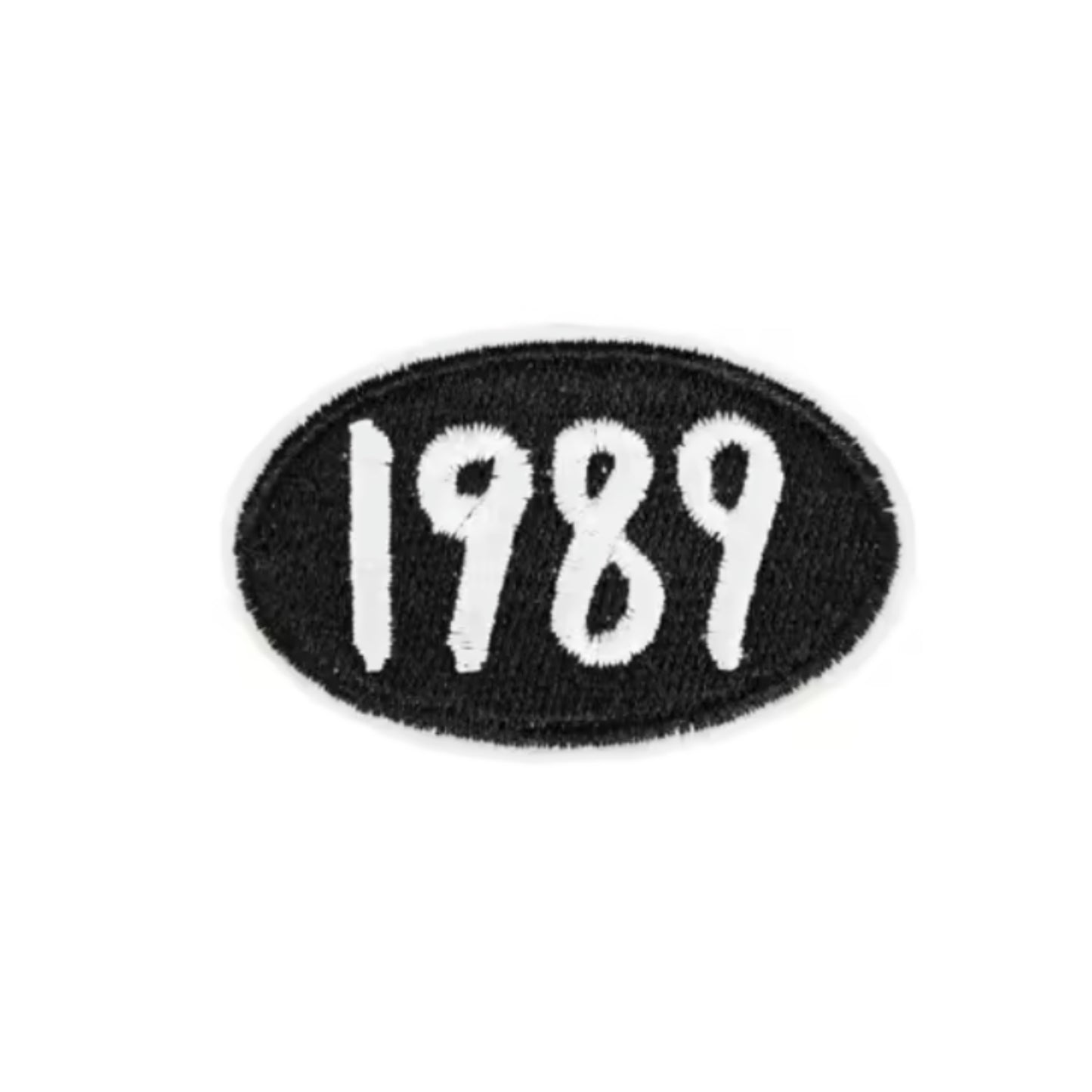 Iron on Patch - 1989 (5.5 cm x 3.5 cm)