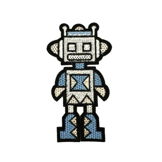 Iron on Patch - Robot (6.0 cm x 11.0 cm)