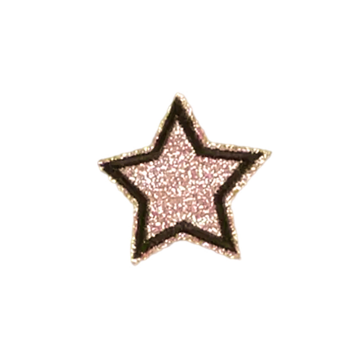 Iron on Patch - Glitter Star (3.5 cm x 3.5 cm)