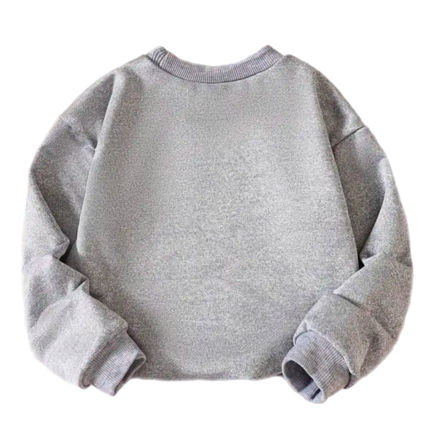 Kisses Crewneck Sweatshirt - Heather Grey