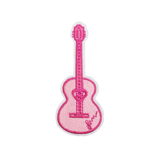 Iron on Patch - Taylor Swift Guitar (3.5 cm x 8.5 cm)