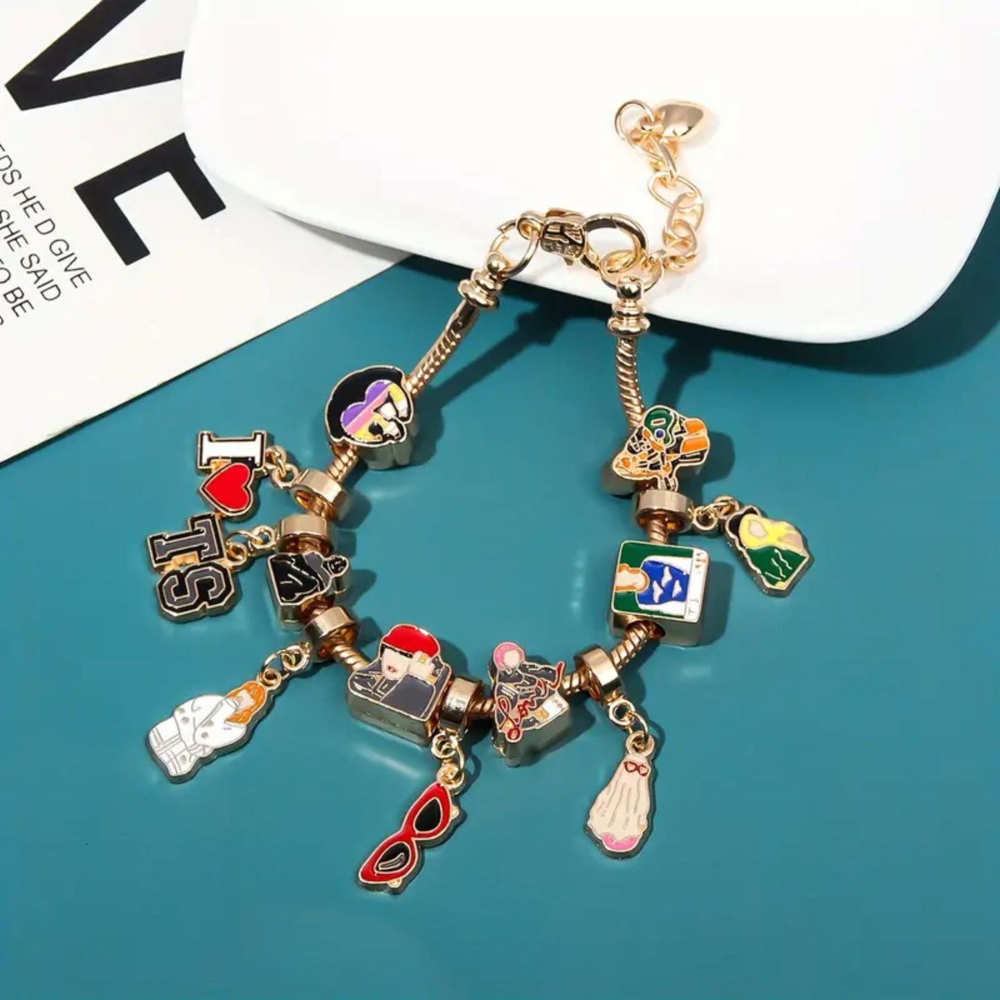 I ♥️ TS Charm Bracelet