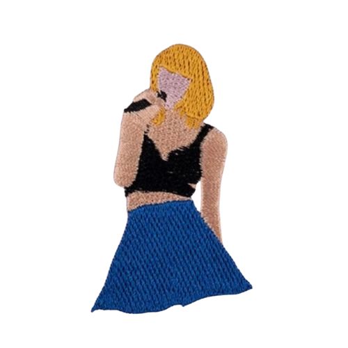 Iron On Patch - Taylor Swift Rock in Rio USA (7.4 cm x 4.5 cm)