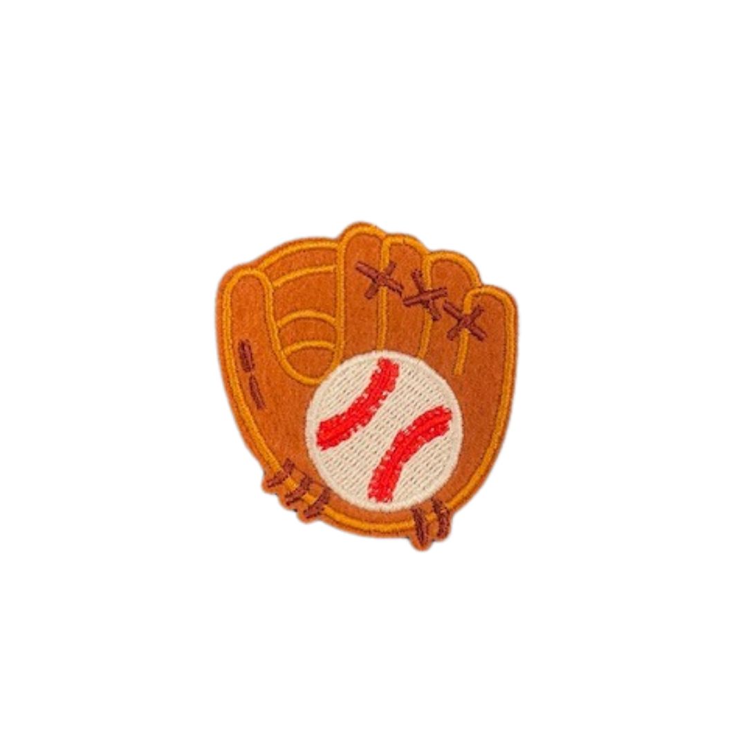 Iron on Patch - Baseball Glove (5 cm x 5.5 cm)