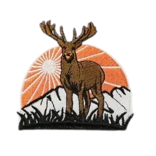 Iron on Patch - Oh Deer (8.4 cm x 8 cm)