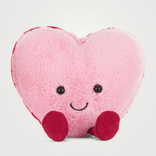 JELLYCAT - Amuseables Colette Heart Macaron Plush Toy