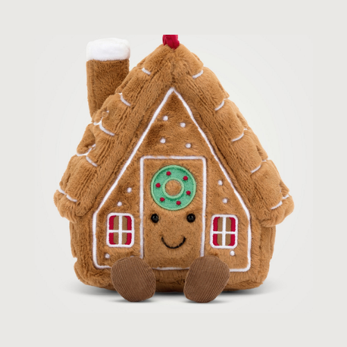 JELLYCAT - Amuseables Gingerbread House Plush Toy