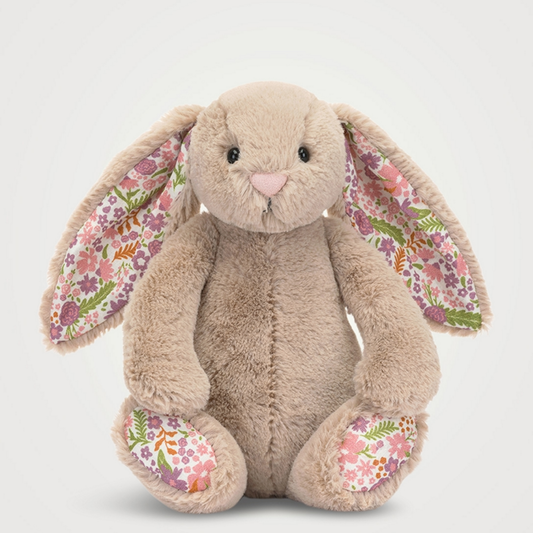 JELLYCAT - Little Blossom Beige Bunny "Petal" Plush Toy