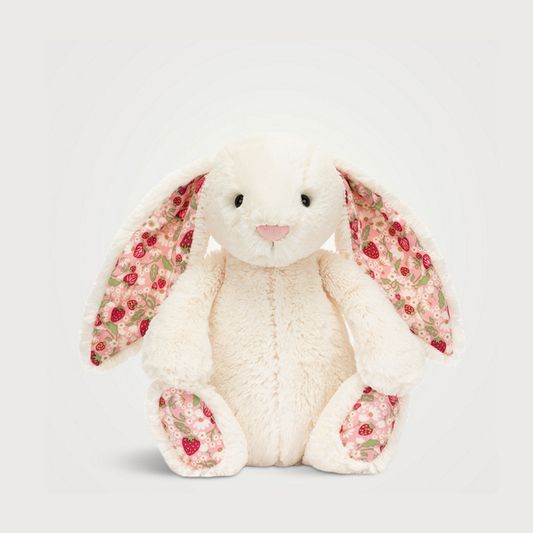 JELLYCAT - Original Blossom Cream Bunny "Berry" Plush Toy