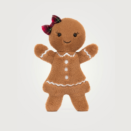 JELLYCAT - Original Jolly Gingerbread Ruby Plush Toy