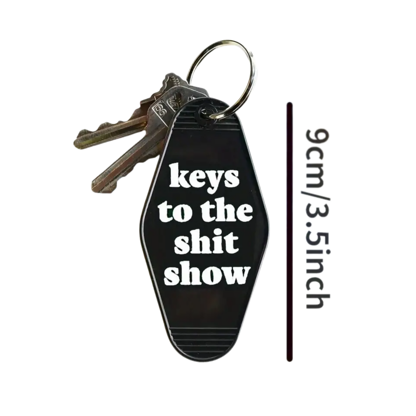 Keys to the Shit Show Keychain
