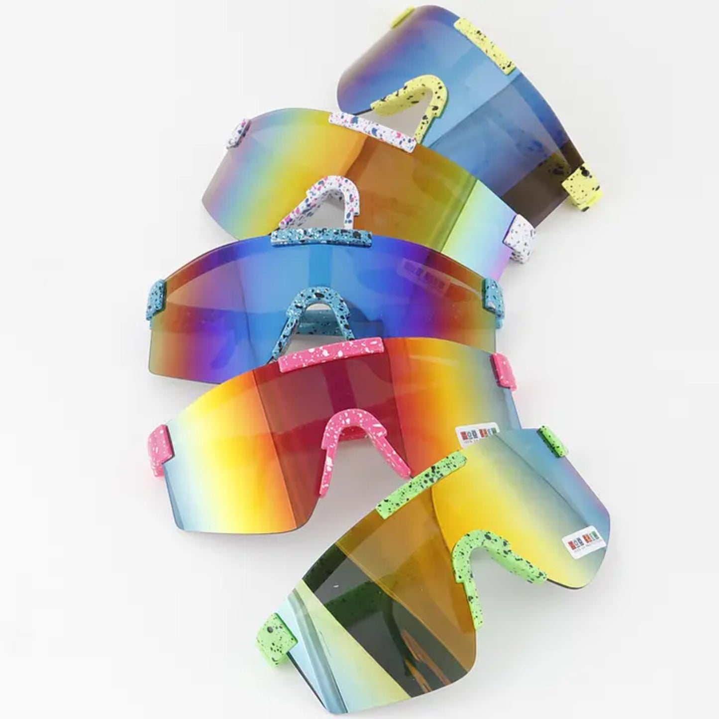 Kids Polycarbonate Splatter Shield Sunglasses - Oh Snap!