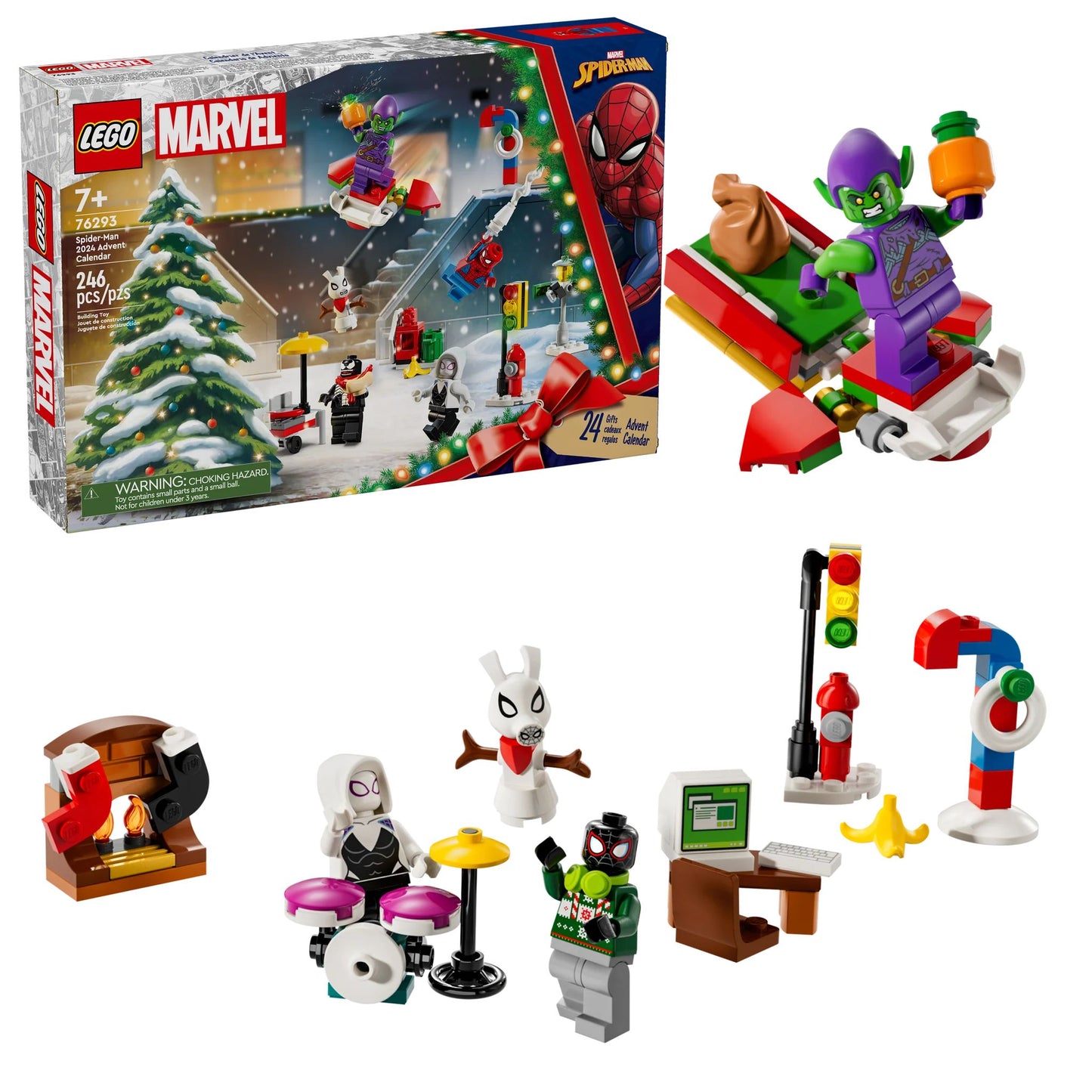 LEGO® Marvel Spider-Man 2024 Advent Calendar