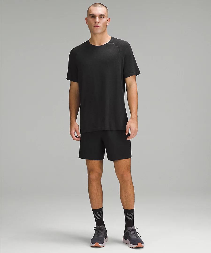 Metal Vent Tech Short-Sleeve Shirt - Graphite Grey/Black