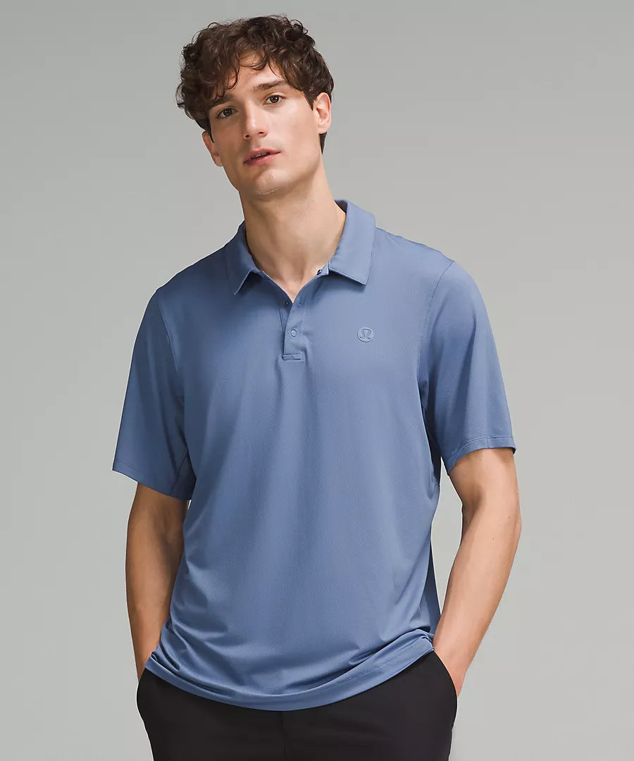 Logo Sport Polo Short Sleeve - Oasis Blue
