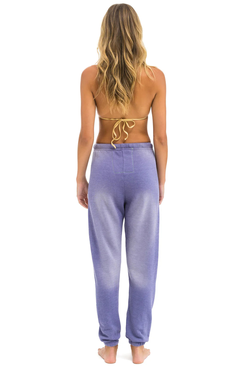 Aviator Nation Women's Vintage Logo Sweatpants - Faded Grape