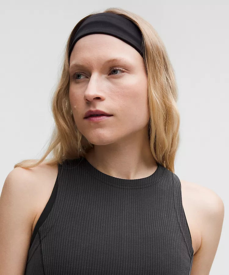 lululemon -  Ribbed Softstreme Slim-Fit Tank Dress - Black