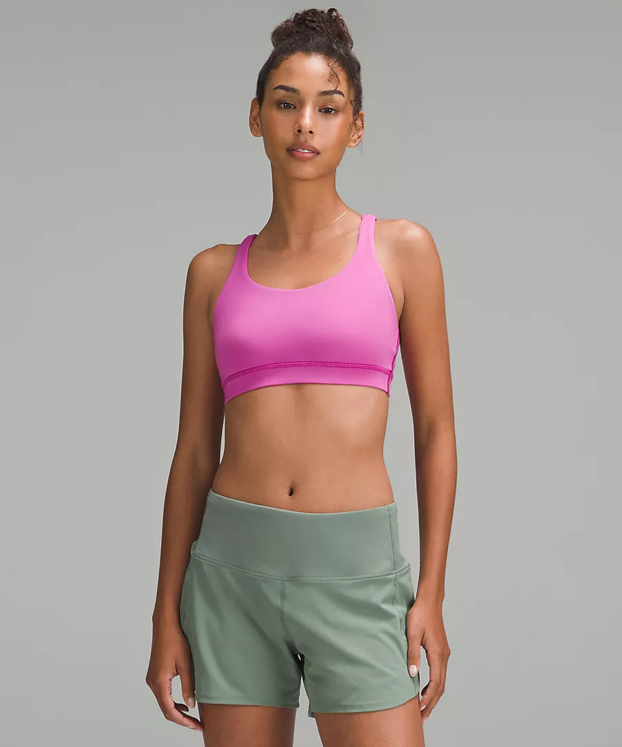 lululemon Energy Bra *Medium Support, B–D Cups - Pow Pink Tone