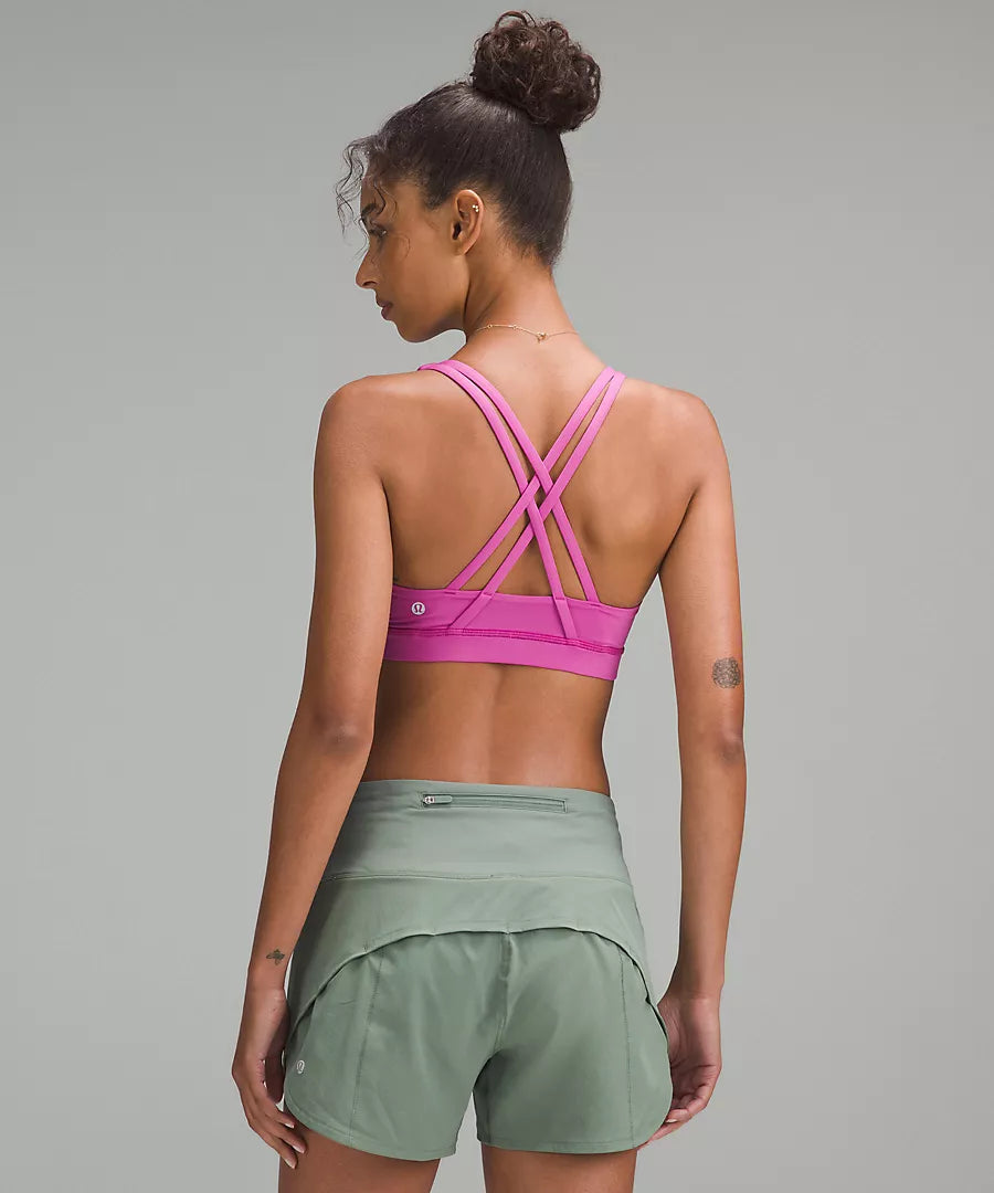lululemon Energy Bra *Medium Support, B–D Cups - Pow Pink Tone