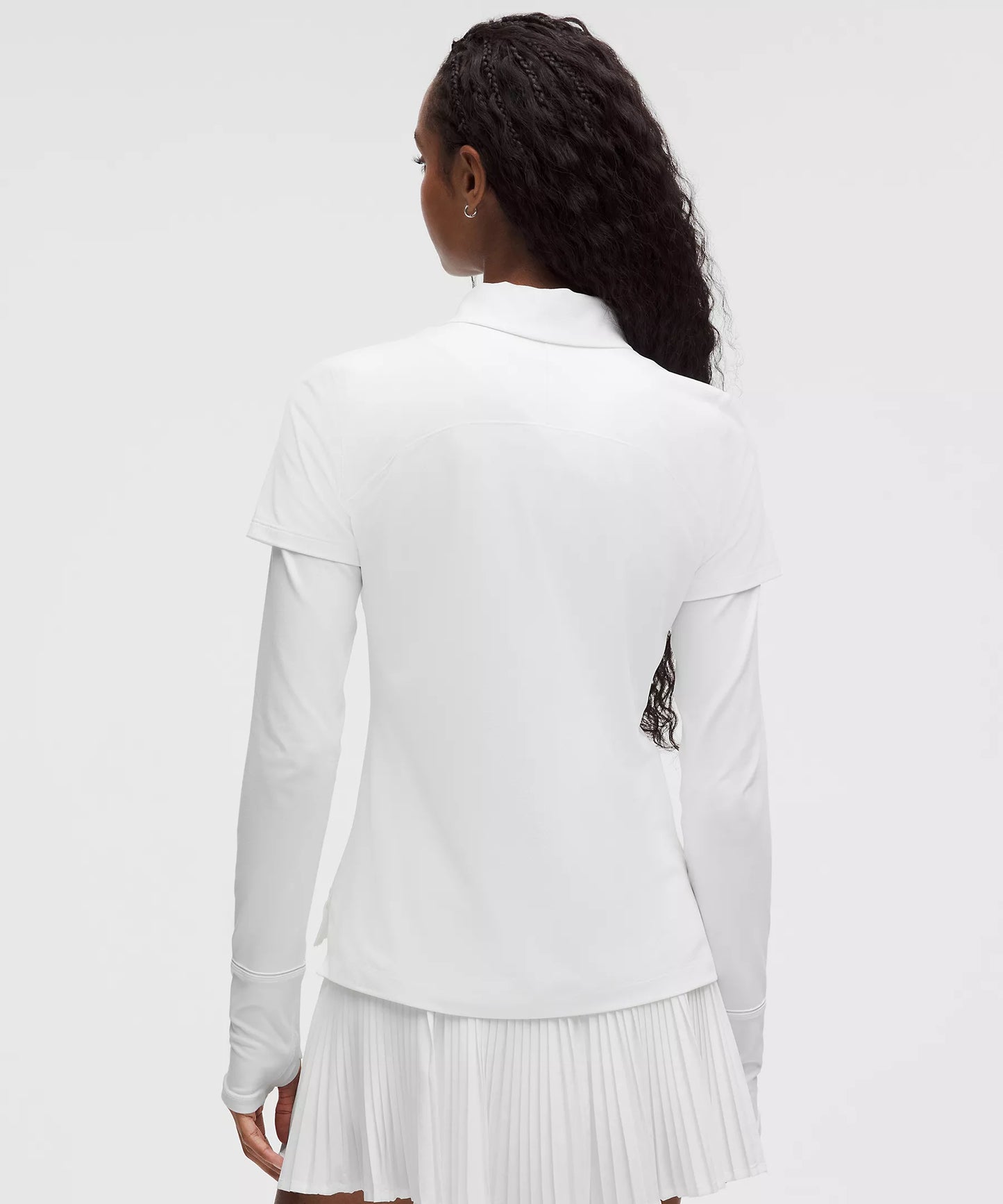 lululemon - Quick-Dry Short-Sleeve Polo Shirt Straight Hem - White