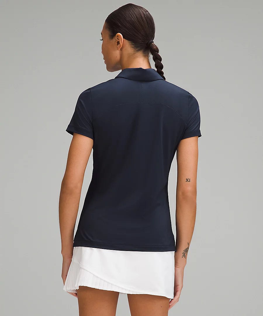 lululemon -  Quick-Dry Short-Sleeve Polo Shirt - True Navy