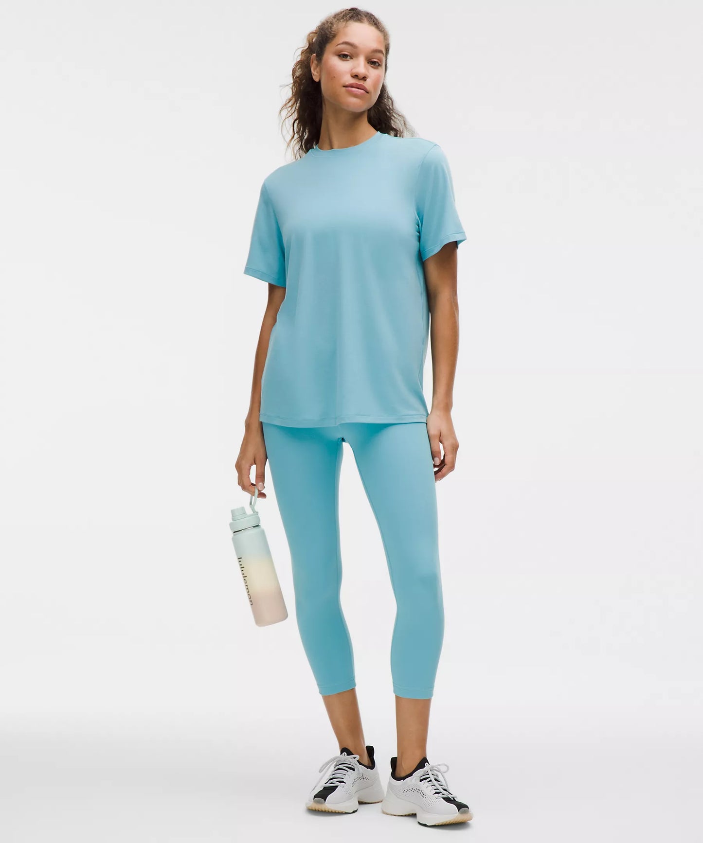lululemon - Jersey Training Short-Sleeve Shirt - Washed Blue