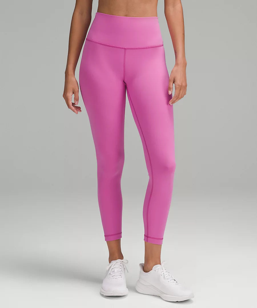 lululemon -  Wunder Train High-Rise Tight - Pow Pink Tone 25"