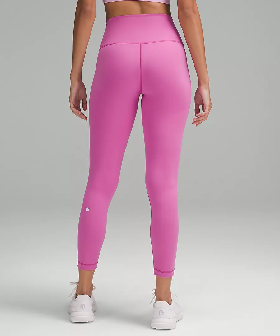 lululemon -  Wunder Train High-Rise Tight - Pow Pink Tone 25"