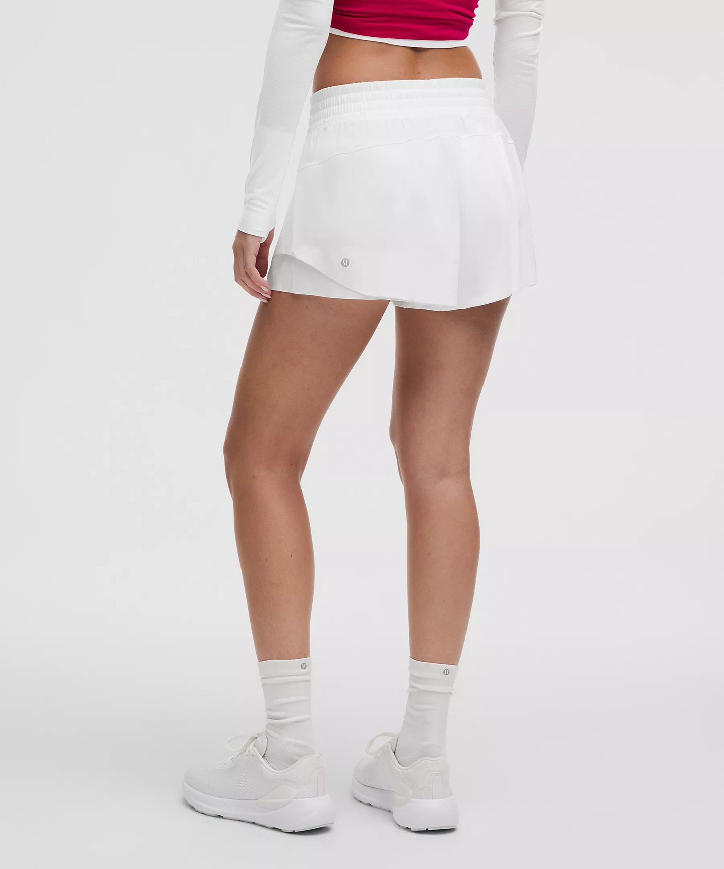 lululemon -  Shake It Out High-Rise Running Short 2.5" - White