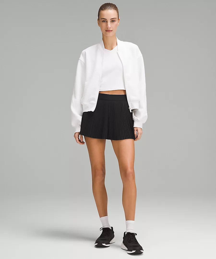 lululemon -  Varsity High Rise Pleated Tennis Skirt 13" - Black