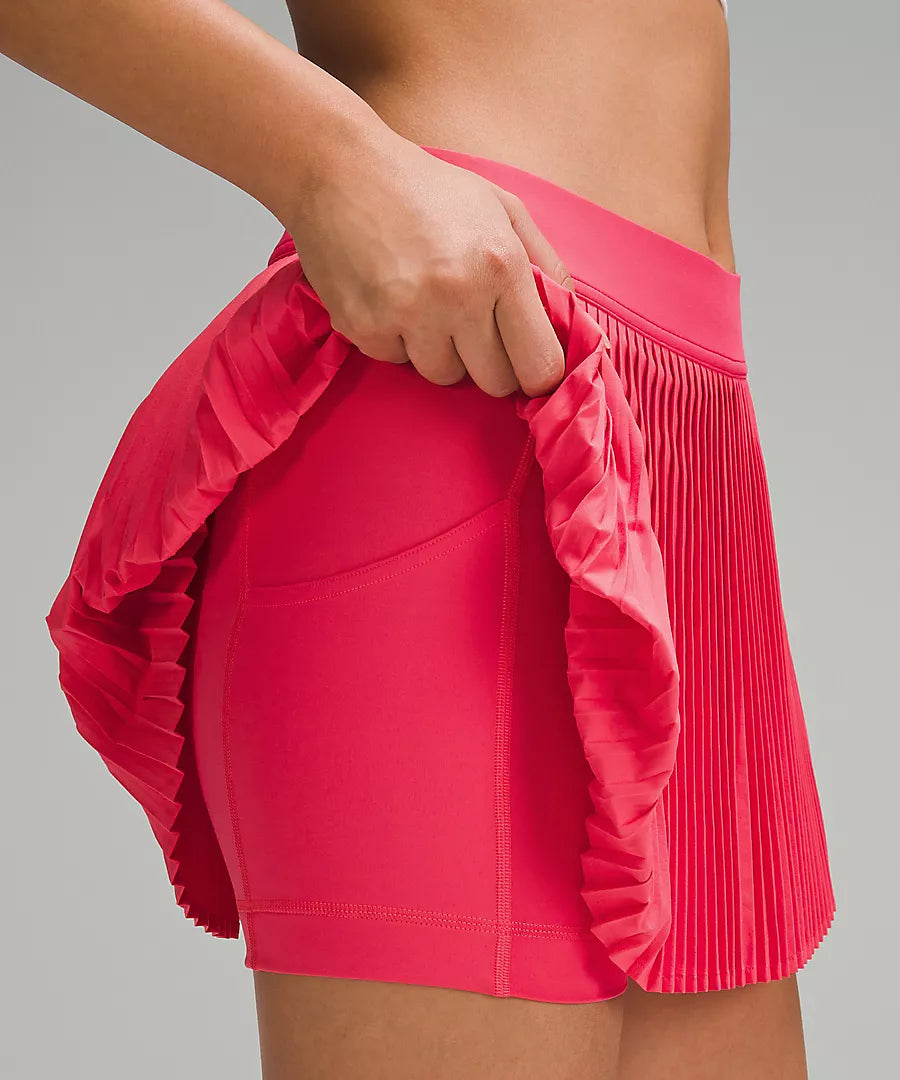 lululemon -  Varsity High Rise Pleated Tennis Skirt 13" - Glaze Pink