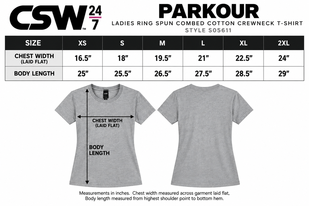 Collingwood Women's Health Clinic Ladies Combed Cotton Crewneck T-Shirt - Navy